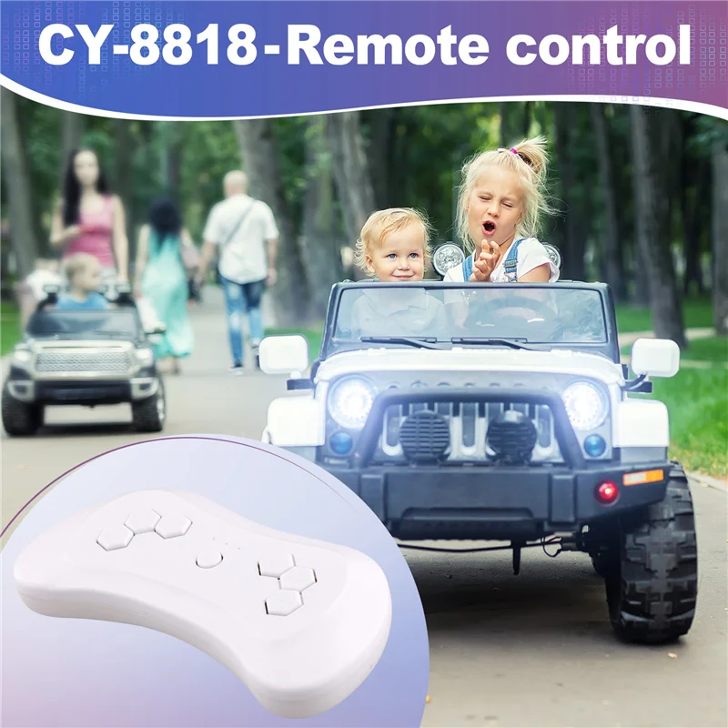 MACH-Children' S Electric Vehicle Remote Control CY8818 CY-8818 Replacement Parts For Kids Ride-Ons