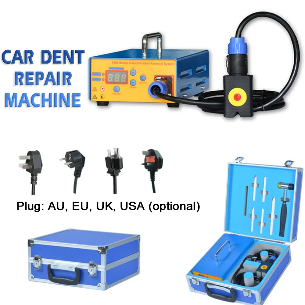 Automobile Dent Remover Hotbox 1000w Paint Less Dent Removal Tools Car Repair Magnetic Induction Heater 110v 220V