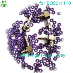 Diesel Common Rail Injector Oil Return Tube Pipe Connect Joints Seal Rings T-way L-way for BOSCH 110