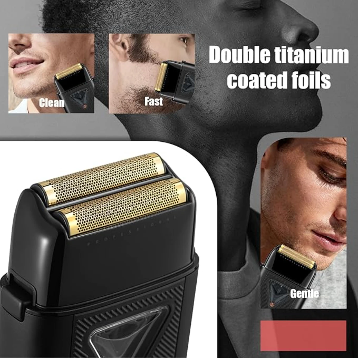 VGR Shaver Professional Razor Portable Shaving Machine Foil Shaver High Power Vector Motor Beard Trimmer Shaver for Men V-334
