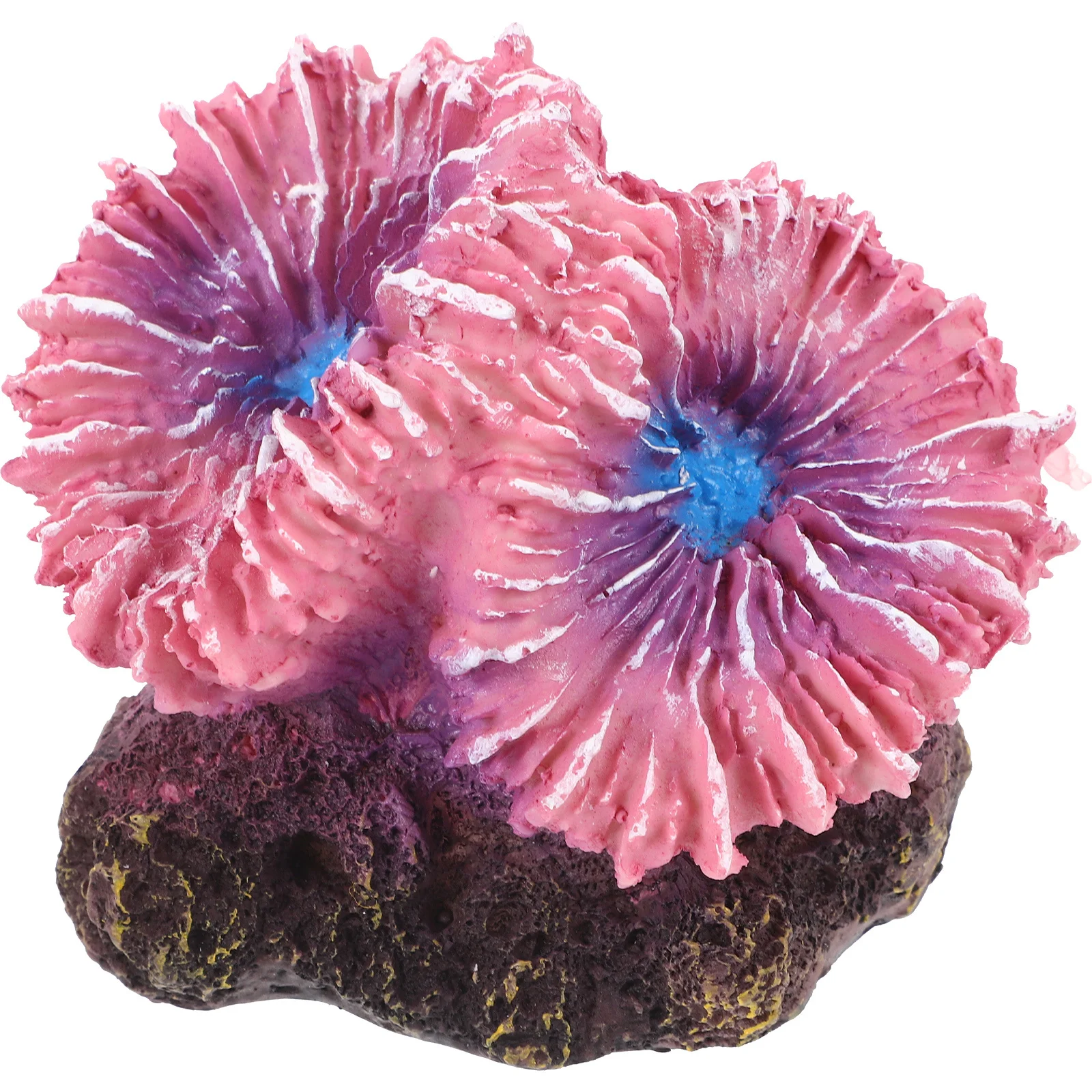 

Artificial Coral Reef Aquarium Decor Fish Tank Ornament No Fading Deformation Safe for Fresh Salt Water Aquarium Coral Reef