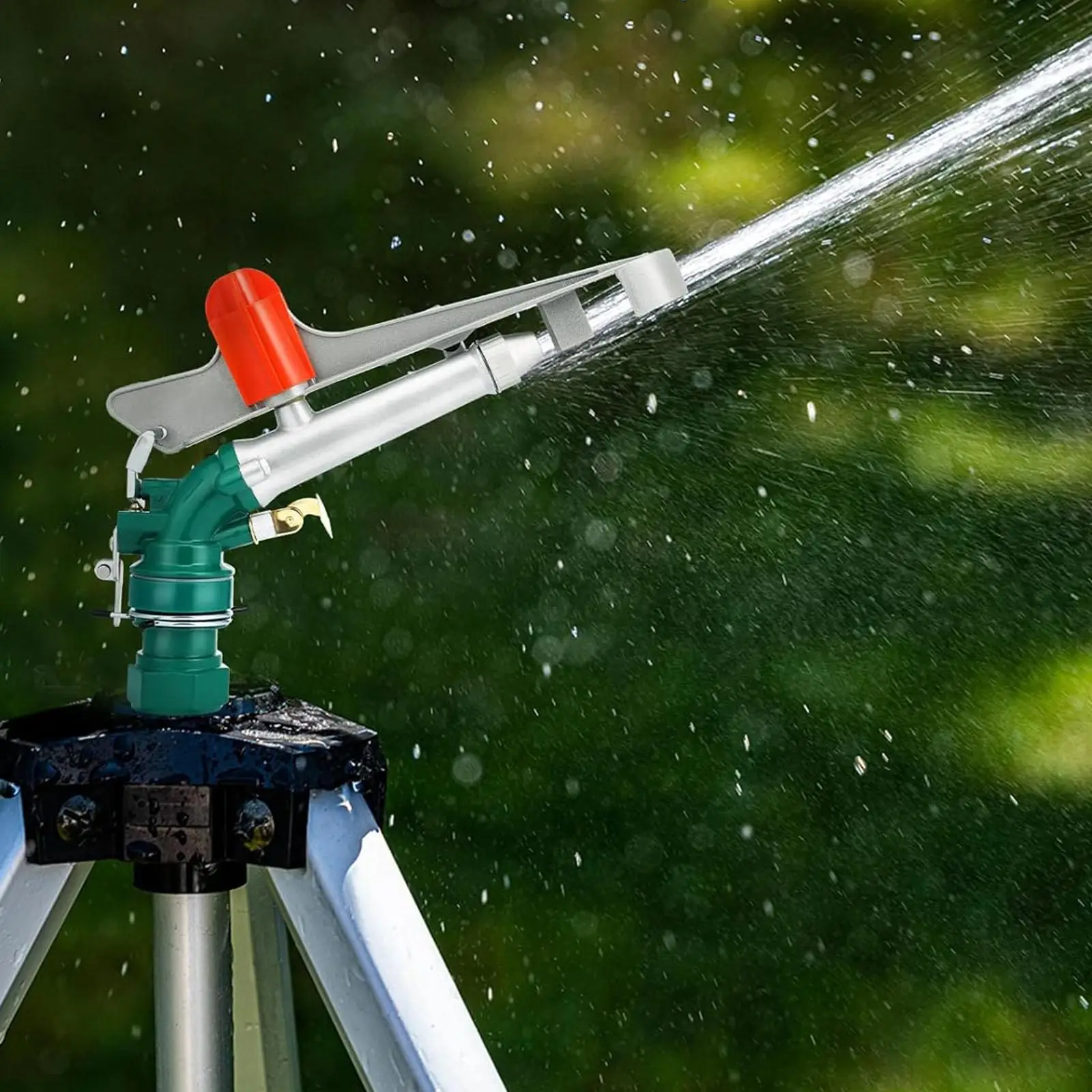 

Роторный ударный дождеватель, насадка для полива газонов и ферм, садовый разбрызгиватель для садов