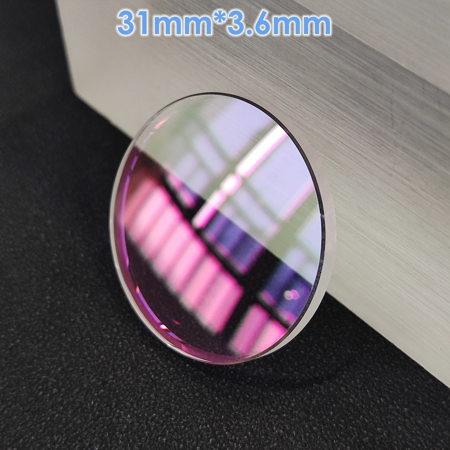 31mm*3.6mm Sapphire crystal Watch Mirror Dual projection AR-Coating Antireflection film suit for Refit watch mirror accessory