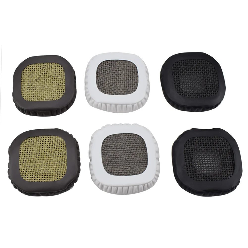 

1 Pair 68X68Mm Pu Foam Ear Pads For Replacement Headphone Ear Pads Major On-Ear Headphones Replacement Cushions Earpads For
