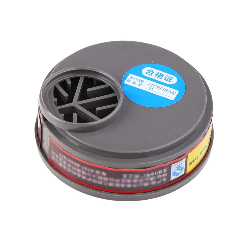 قناع تنفس عضوي لمرشح البخار للمواد الكيميائية والغازات والغبار سهل علينا