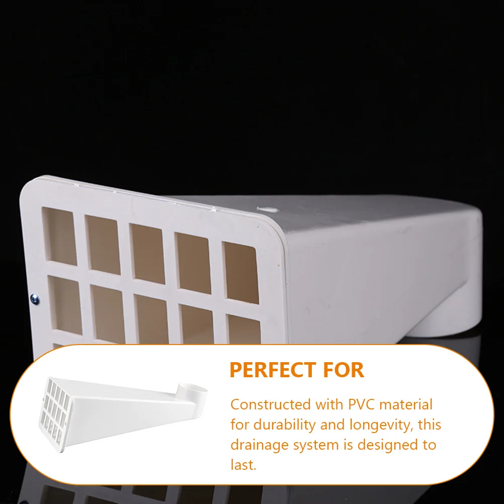 

Side Mount Downspout Pvc Wall Drainage Kit For Rainwater Collection Barrel Rainwater Catching System Gutter Water Diverter Rain