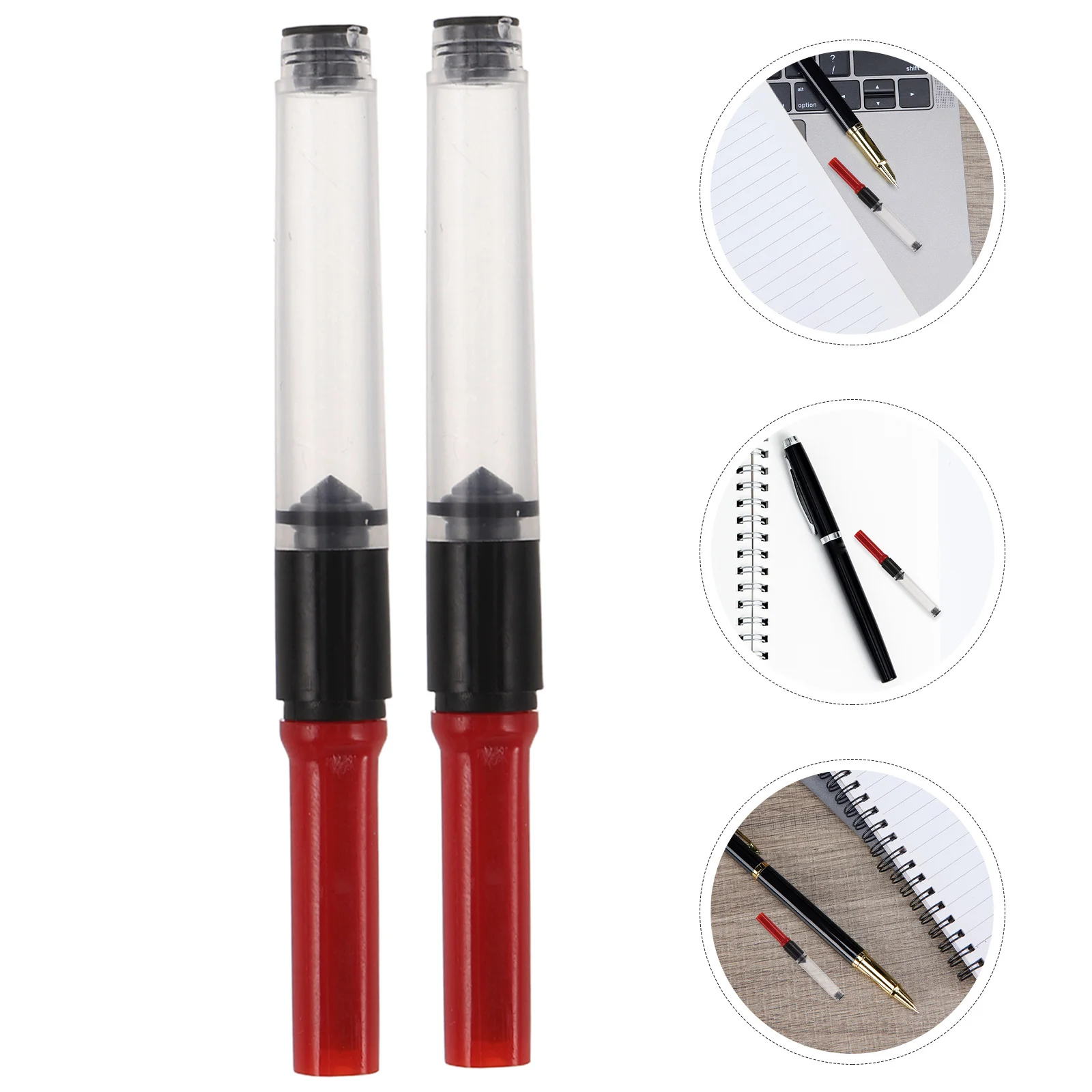 

80Pcs Fountain Pen Converter Precision Ink Control Refilling Tool Refillable Fountain Pen Supplies Travel Office