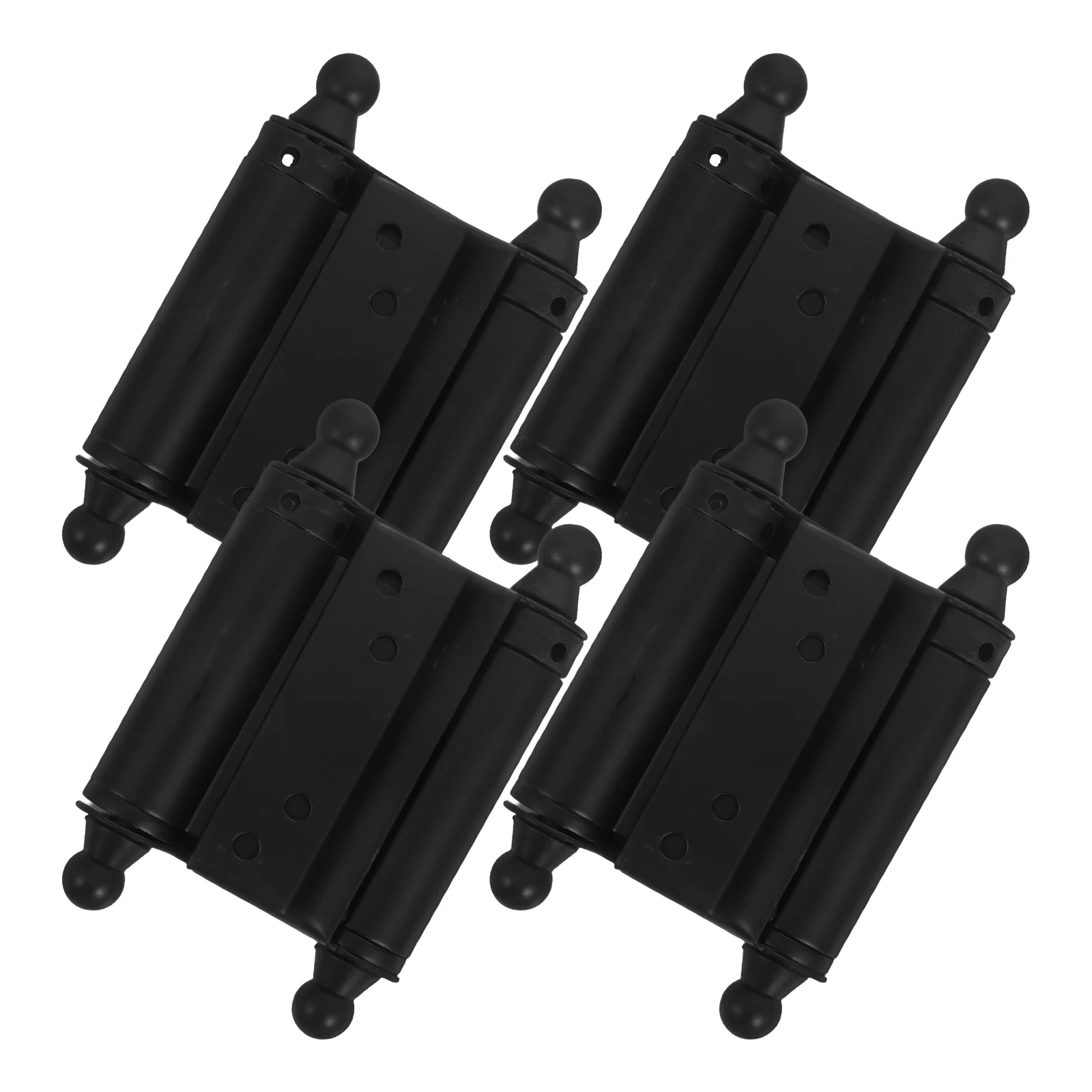 

4Pcs Double Spring Stainless Steel Hinges Self Closing Automatic Door Closer Hinges for Cabinets Gates Door Closer Hinge