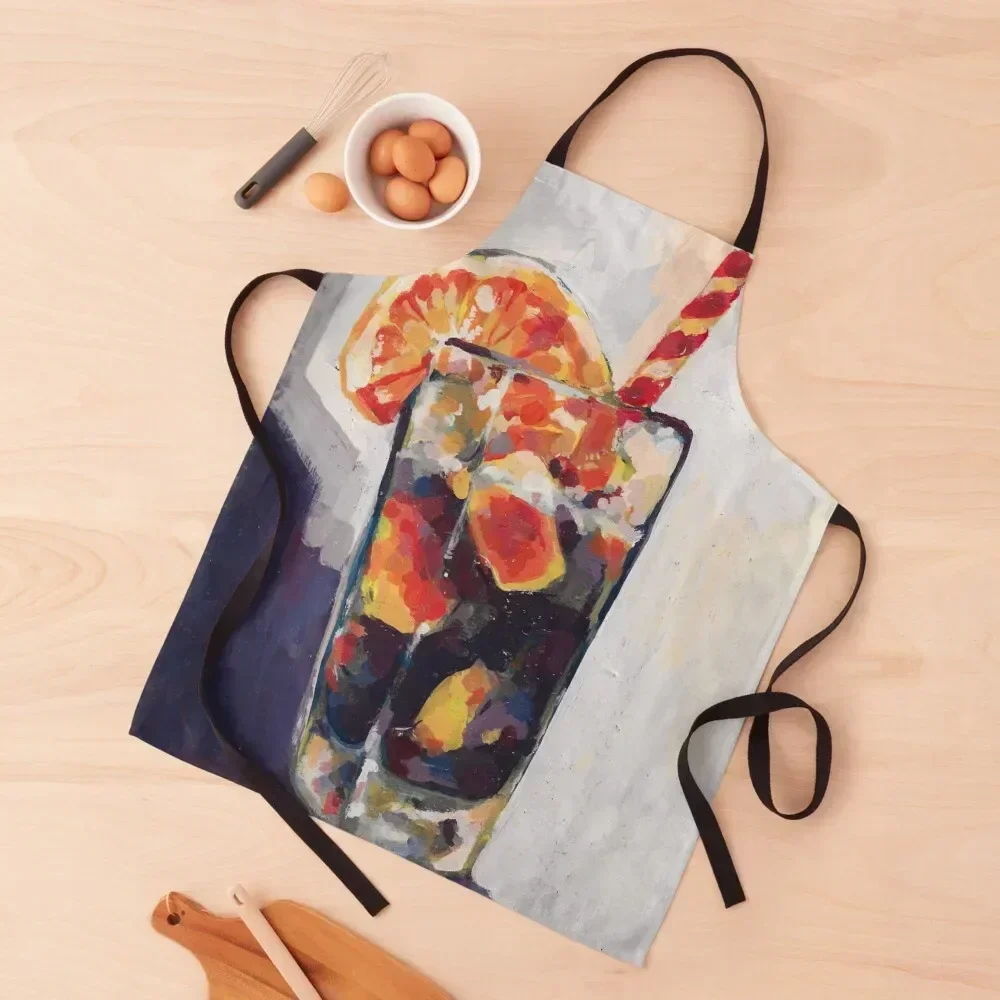 

Sangria Apron Women's Home Clothes Kitchen For Men christmas 2025 barber uniform Apron