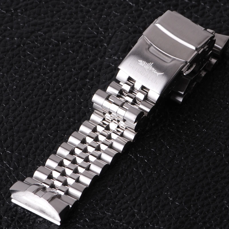 Heimdallr Watch Strap 20mm Width Stainless Steel SBDX001 Bracelet Deployment Buckle Suitable For MM300 Men\'s Diver Watch