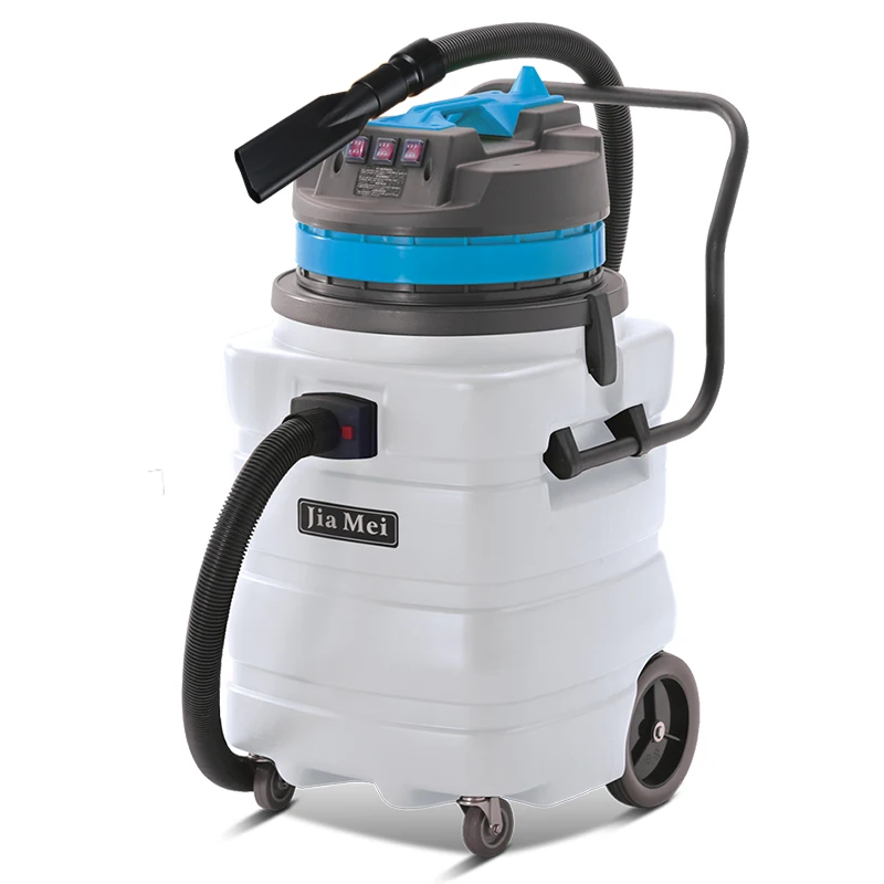 High Quality 3000W 90L Heavy Duty Wet/Dry Commercial Vacuum Canister Condition Industrial Auto Vacuum Cleaner Electric Fuel