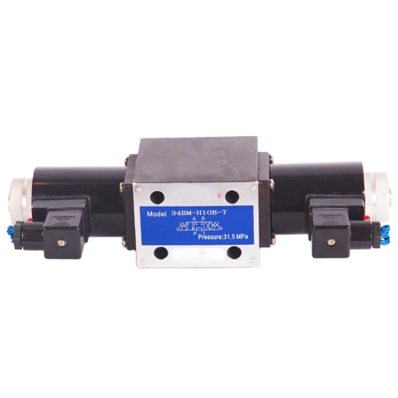 34BM H10BT electro hydraulic casting electromagnetic solenoid valve for mining machinery