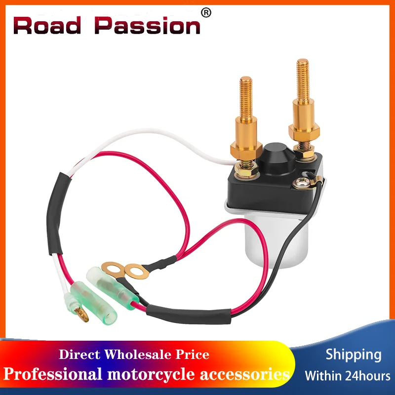 

Road Passion Motorcycle Starter Relay For KAWASAKI PWC JS300 SX 1986-1991 JF650 X2 1987-1990 JS440 JS550 SX 1982-1991 JS 300 550
