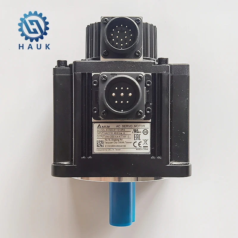 ECMA-E11310RS Servo Motor 1kW 220V 20-bit Encoder Keyway Shaft for CNC & Packaging Machines ASDA-A2 Drive Compatible