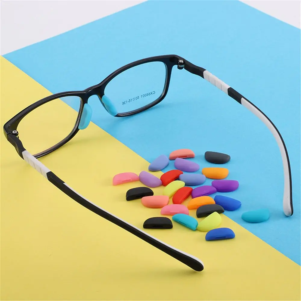 10Pairs/Pack Push On Sunglasses Anti-slip Silicone Nose Pads Eyeglass Glasses Nose Pads Nosepads