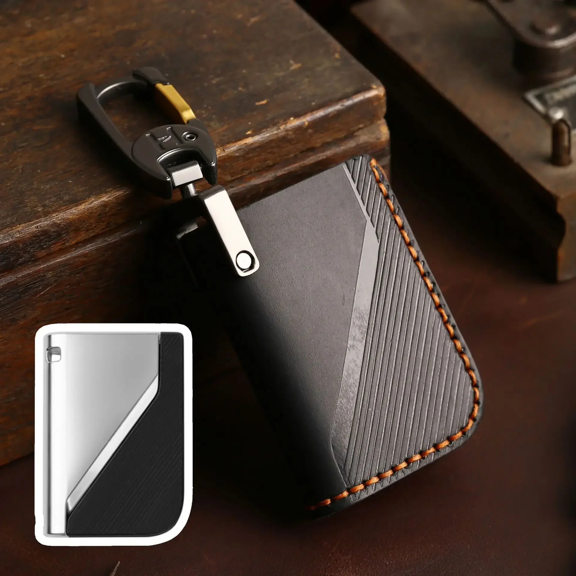 Luxury Leather Key Case Cover for LYNK&CO 05 01 02 03 06 Remote Remote Key Protector Holder Auto Accessories