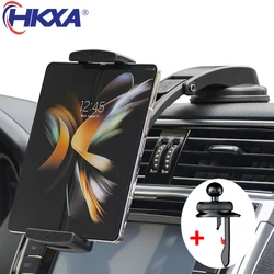 HKXA Universal Car Tablet Suction Holder Cell Phone Holder Back Seat Vent Mobile Bracket Auto Supplies for iPad Smart Cell Phone