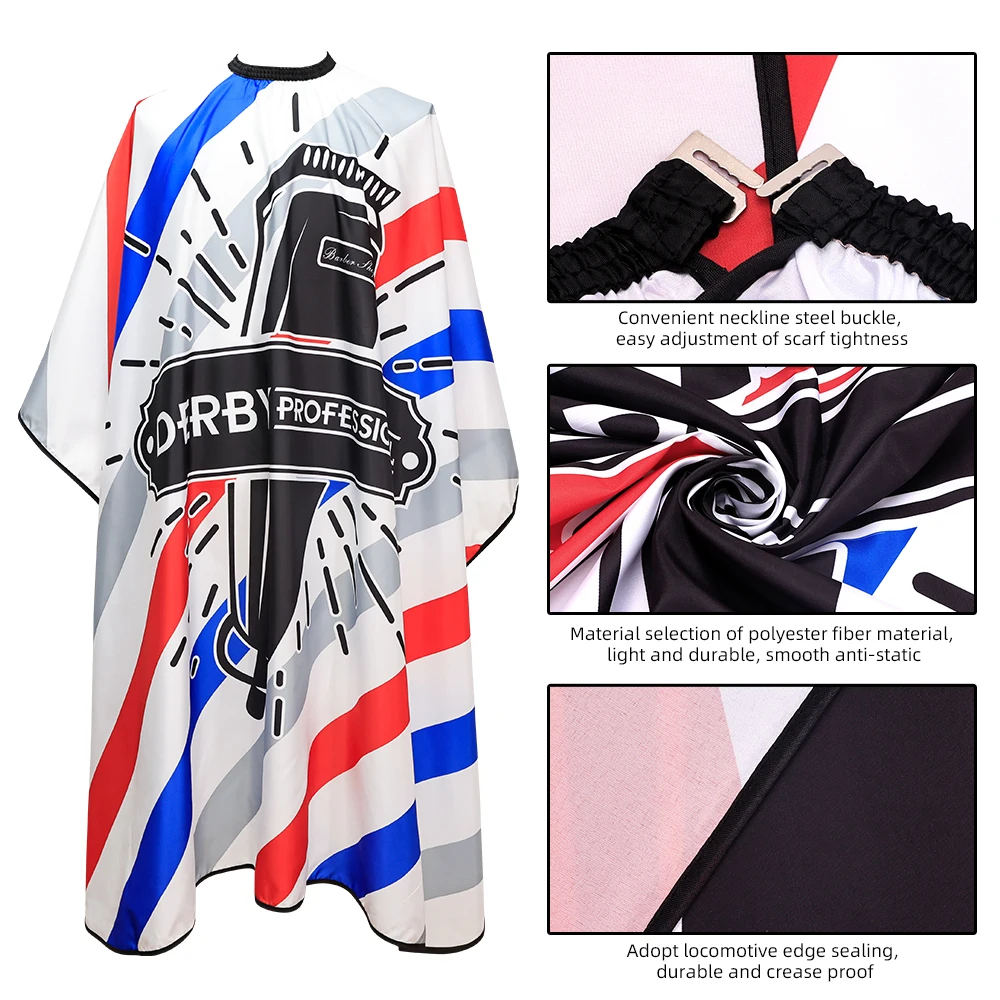 

New Salon Classics Hair Cape Antistatic Hair Profiling Hairdresser Styles Barber Apron Hairdress Gown Salon Hair Cutting Tools