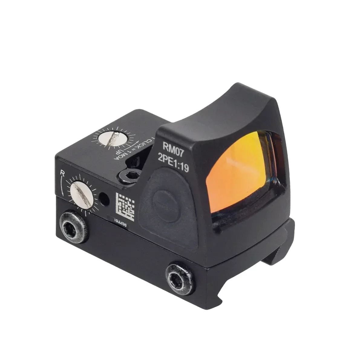 Tactische RM Red Dot Sight Reflex Scope Verstelbare Richtkijker Optische Scope Geschikt voor 20mm Rail voor G17 G19 AR M4 RM HD Red Dot Sight - afbeelding 2