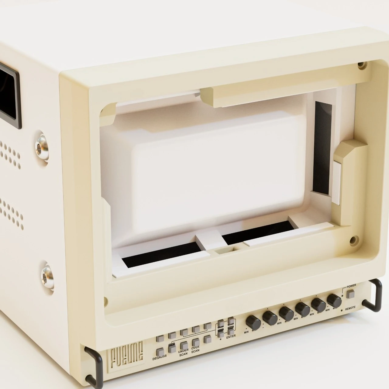 Retro TV shape, suitable for Switch monitor 3.0, light curing printing shell, built-in 3M anti-wear sponge pad, finished paintin