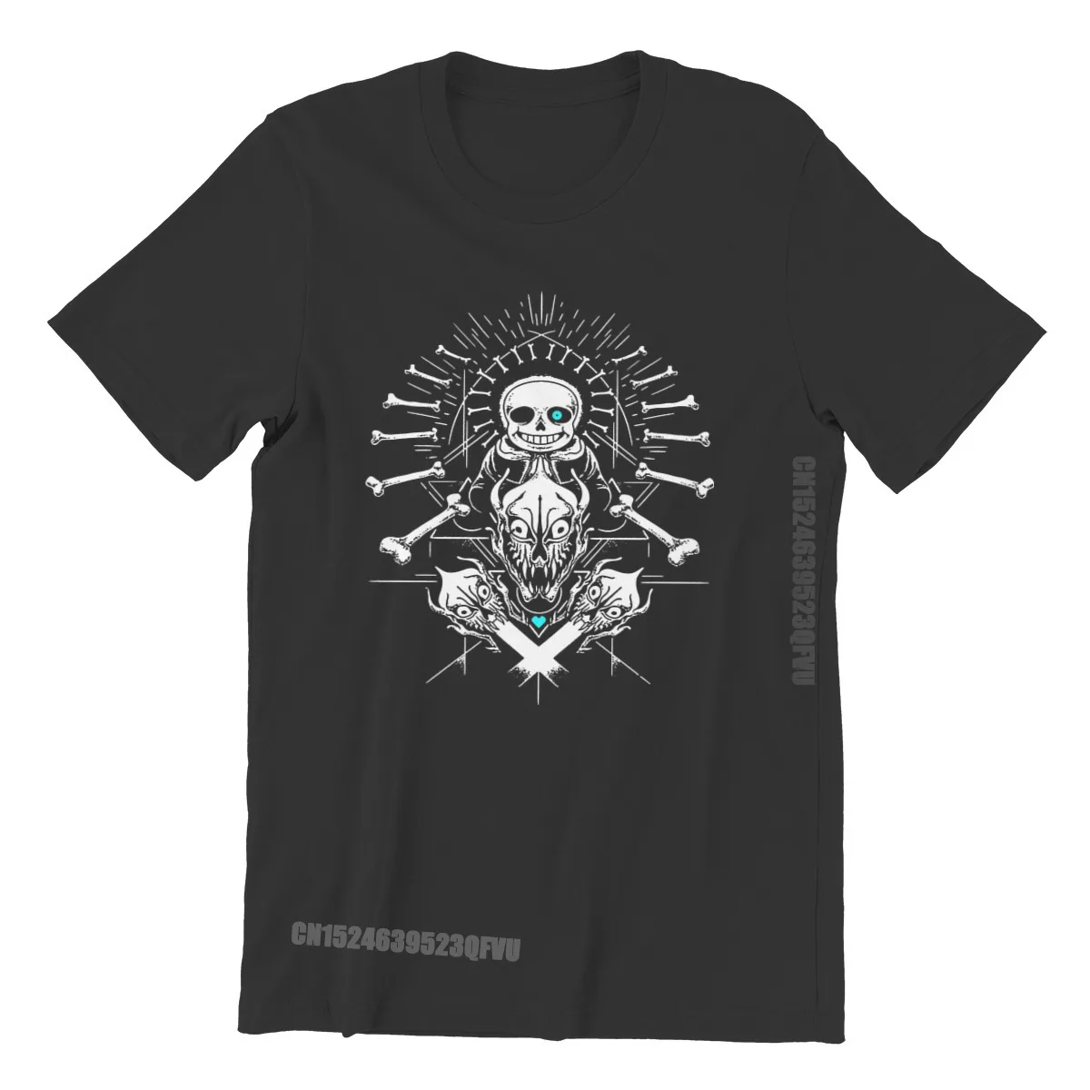 Megalovania Hip Hop Tshirts Undertale Frisk Toriel Sans Papyrus Game Printing Leisure Men T Shirts Male Tshirt Clothing Clothes