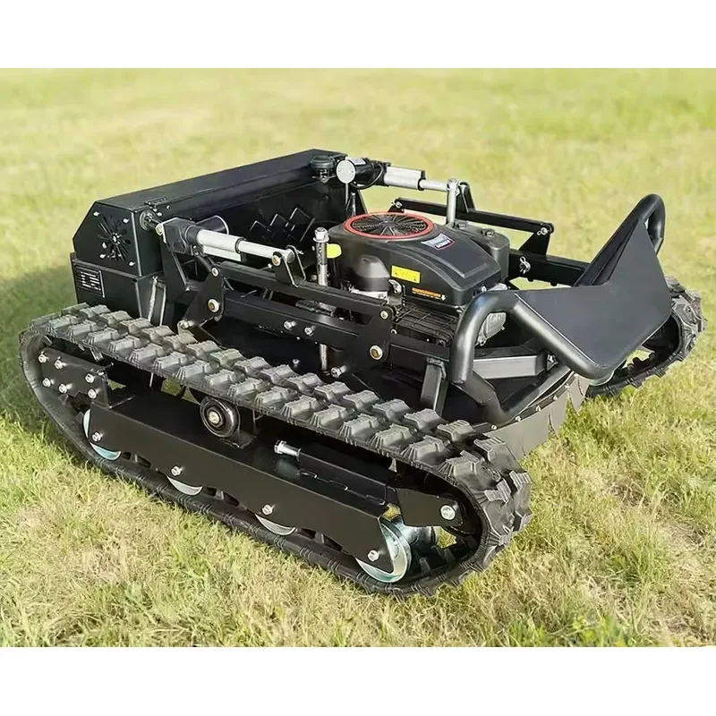 Remote Control Lawn Mower: Tracked & Wheeled Models for Automated Orchard/Garden Mowing, Clearing & Weeding