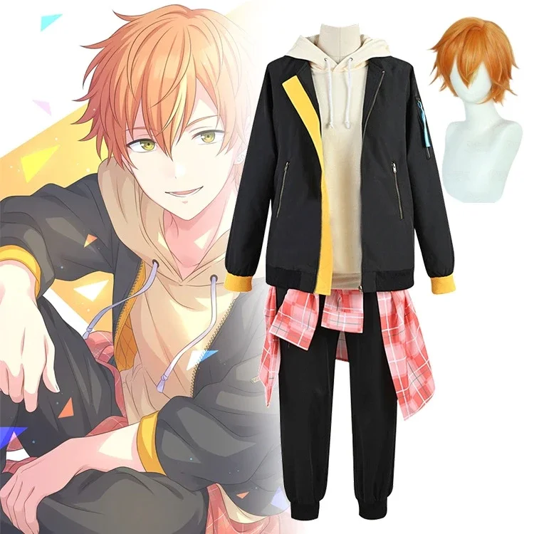 Shinonome Akito Cosplay Costumes Wonderlands×Showtime Colorful Stage Feat Role Play Uniform Halloween Party Sets