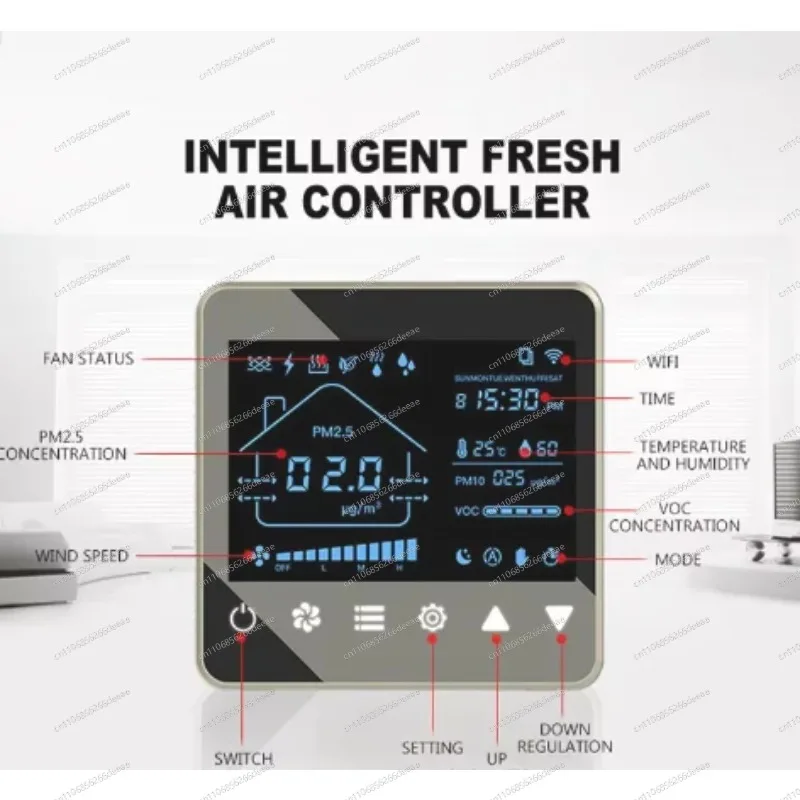 Purification Central Fresh Air Purifier Purification Air Ventilation Fan