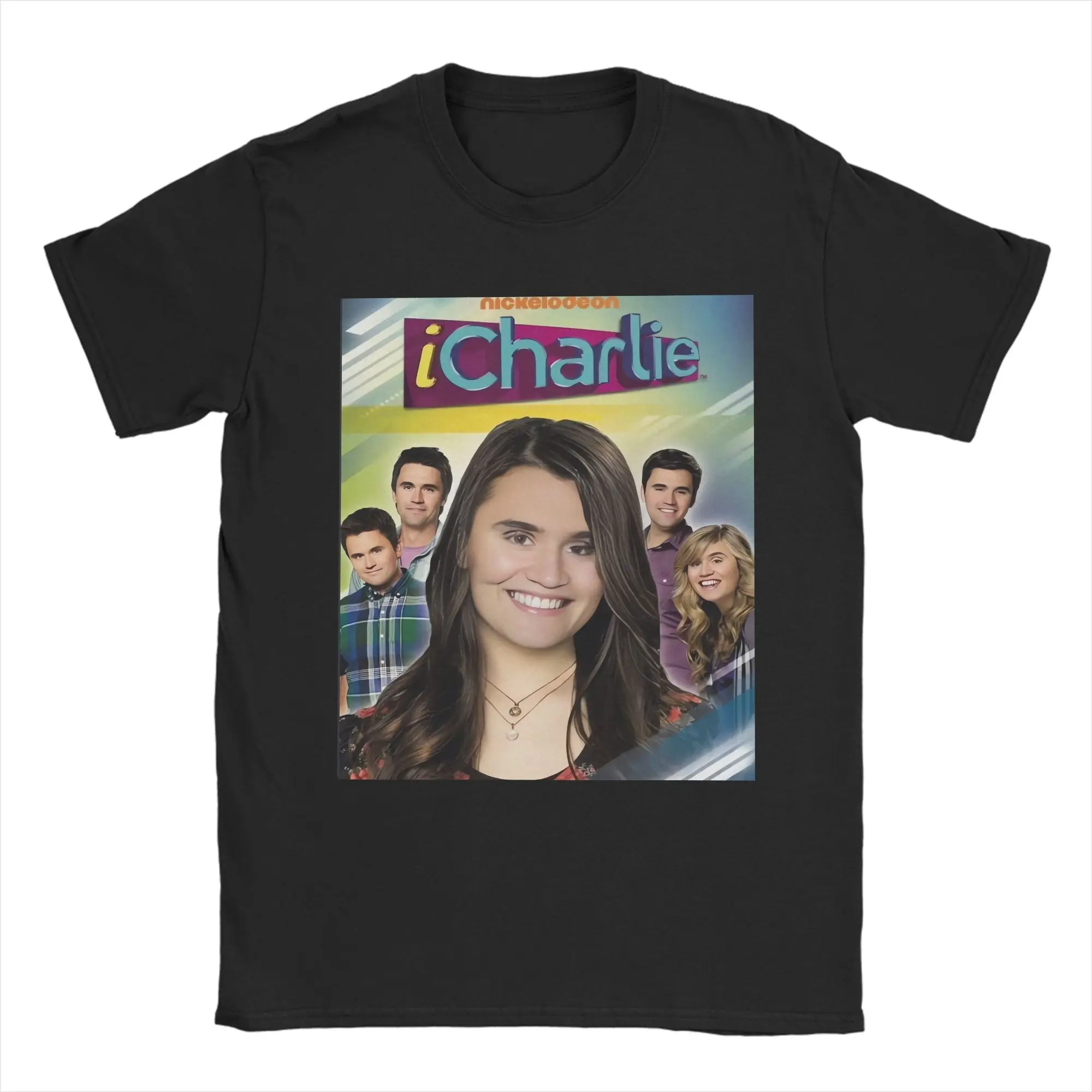 Men T Shirt iCharlie Charlie Kirk Meme Amazing T-Shirts Leisure  Summer Tees Y2K Fun Casual Cotton Tops Plus Size