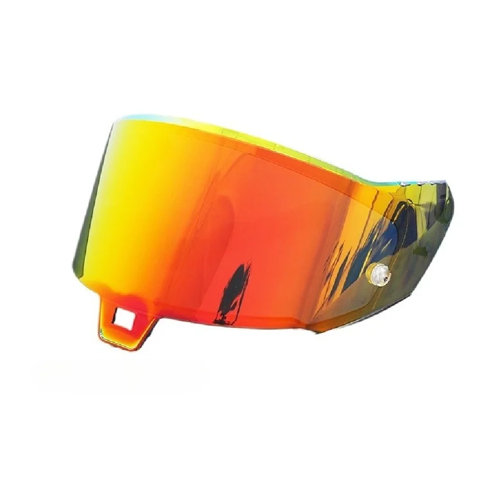 R10 Helmet Visor for Alpinestars Supertech R10 Motorcycle Helmet Visor Goggles Plating Silver Red Replacement Lens