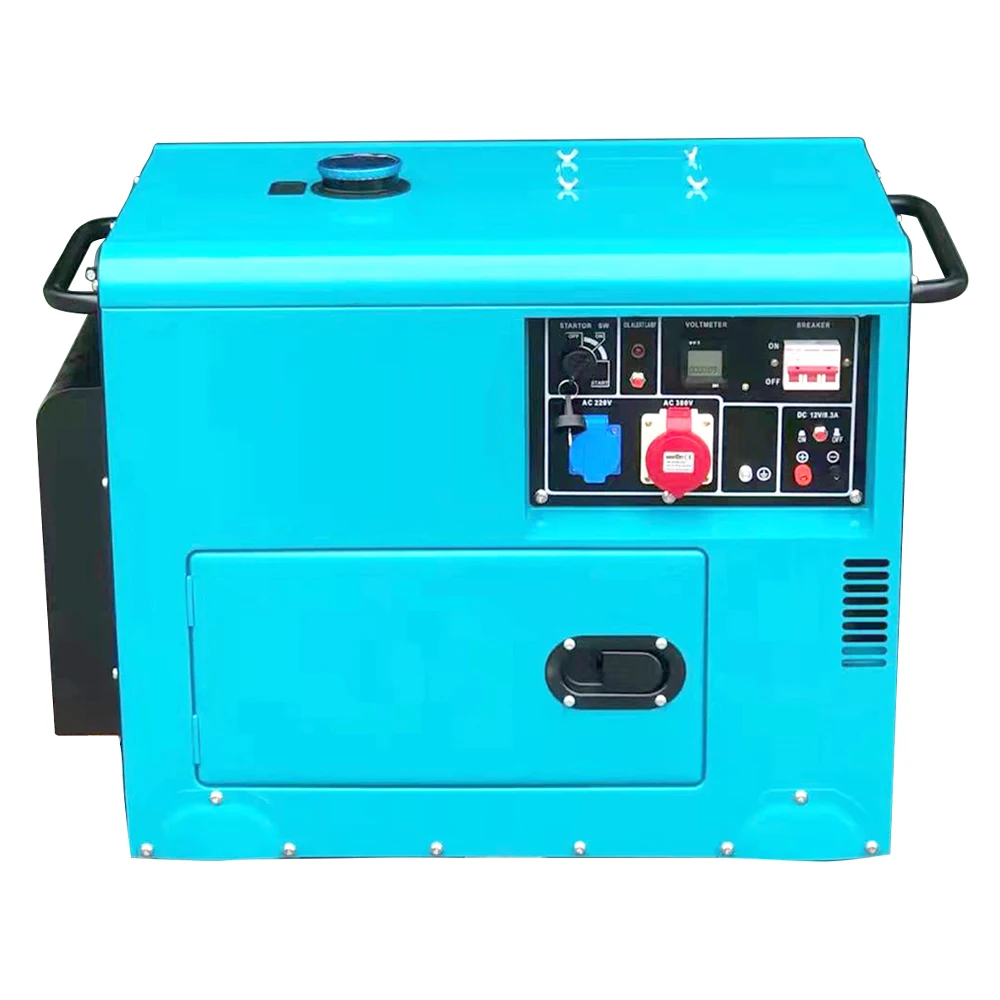 Silent 10 kw diesel Sound Proof Generator 9kva 10 Kva diesel Silent Generator Guangzhou for Ice Cream Truck