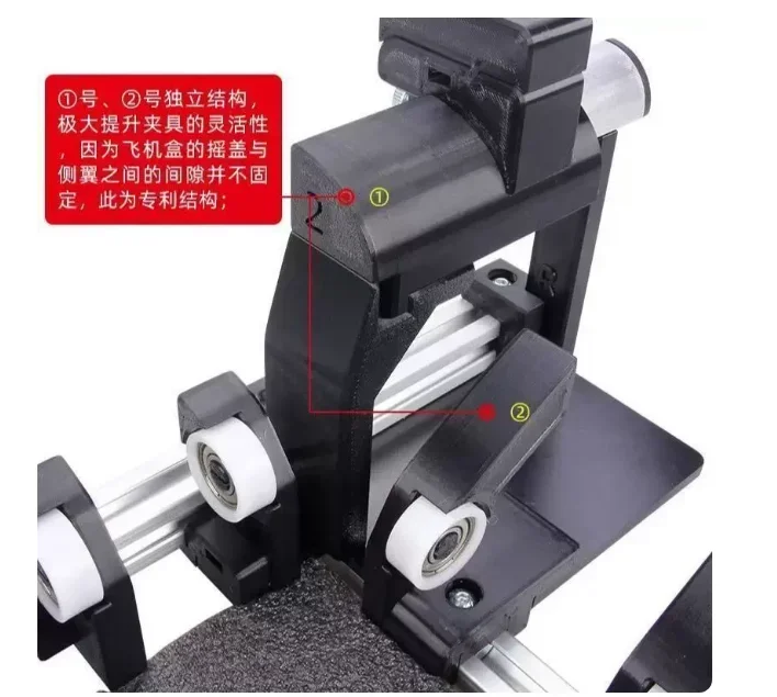 Simple folding aircraft fixture hand tool carton baler for packaging warehouse operation adjustable folding box auxiliary device