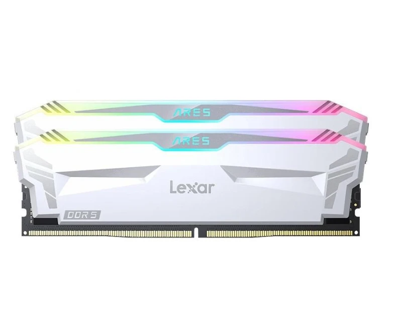 

Lexar DDR5 16GX2 6800 Set Gaming RGB Light Memory Sticks Factory Bulk Price Ares Blade God W ar Black ECC Function 64GB