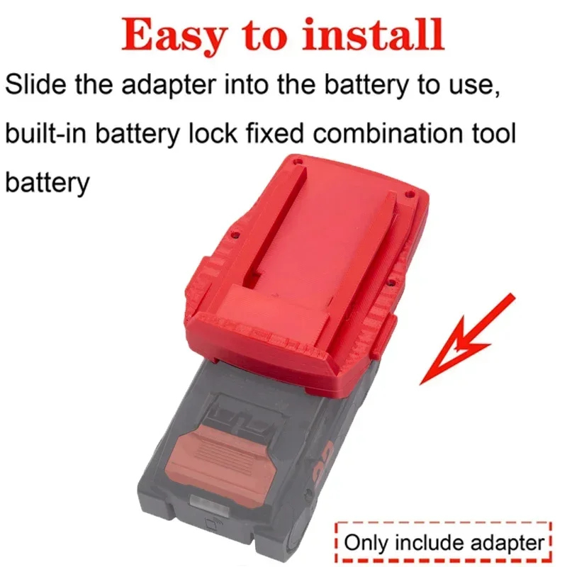 Battery Adapter/Converter for old Hilti 22V B22 CPC Li-ion tools to new Hilti 22V Nuron Li-ion Battery Adapter