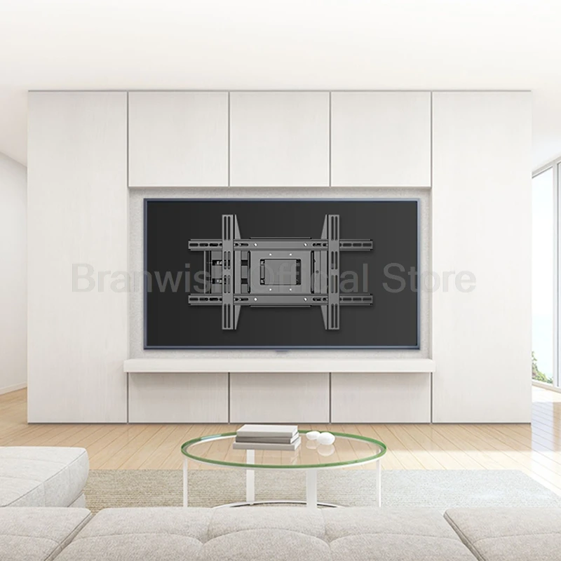 Soporte para Monitor de TV de 32-75 pulgadas, soporte máximo VESA de 700x400mm, soporte de pared, soporte de carga, soporte de Pedestal para pata de estante de TV de 80kg