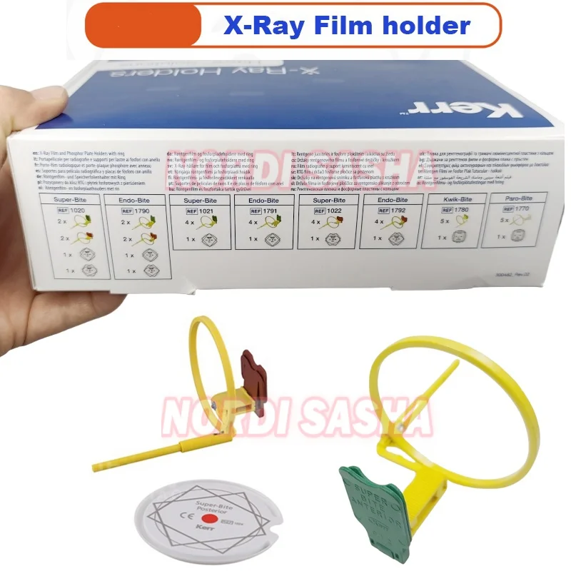 

1 Set Kerr Hawe Super-Bite X-Ray Film & Phosphor Plate Holder Positioner Dental X-ray Positioning Ring for Anterior & Positioner