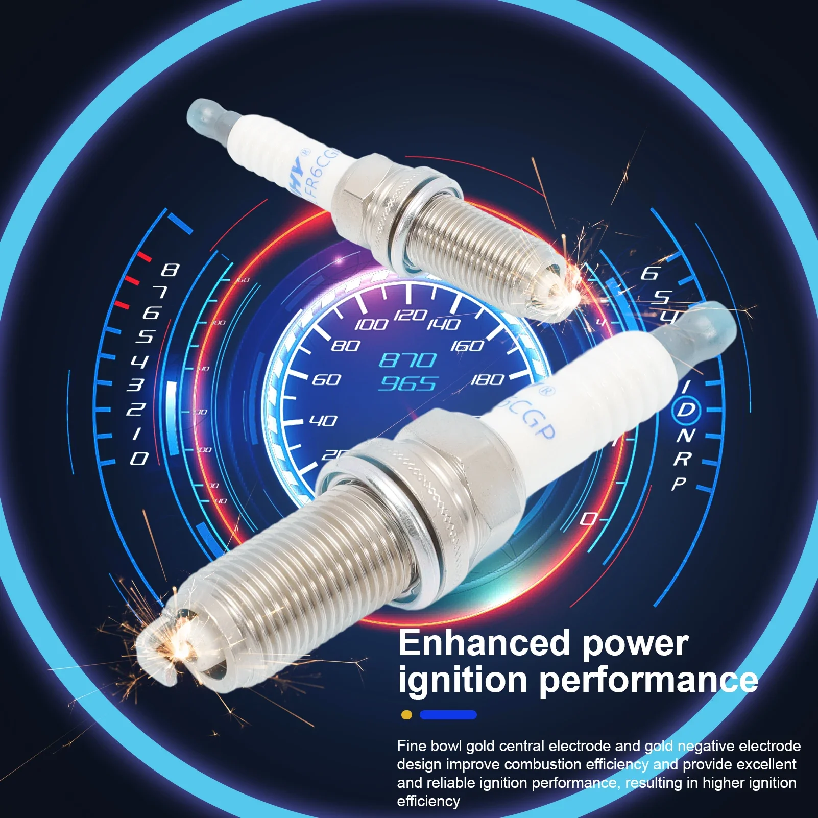 

6 PCS Packing Iridium Platinum Spark Plugs For Honda Accord Jeep Grand Cherokee ,Dodge Grand Caravan Kia Sorento Hyundai Santa