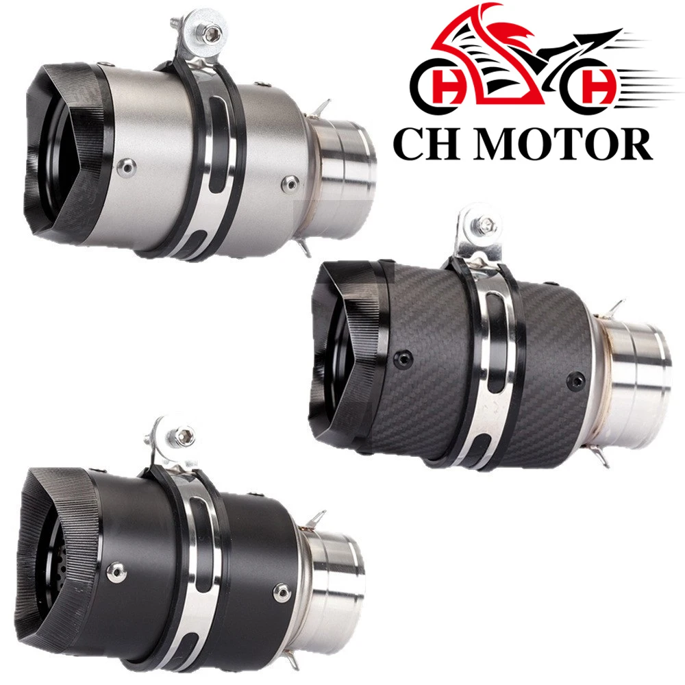 

Запчасти для мотоциклов, универсальные 60 мм, мотоциклетные выхлопные системы GP с ЧПУ, Escapes Para Motos для Kawasi Z900 FZ6 RC390 S1000XR