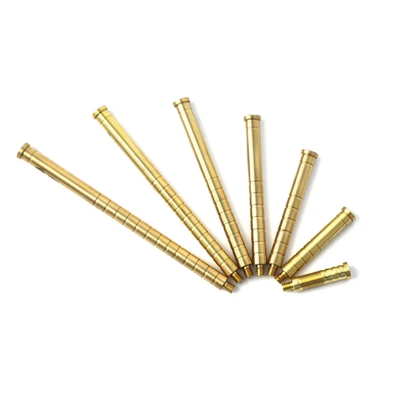 Archery Insert Brass Weight Arrow Connector Copper Inserts 50/100/150/200/250/300Gr ID6.2mm Arrow Shaft Shooting Accessories