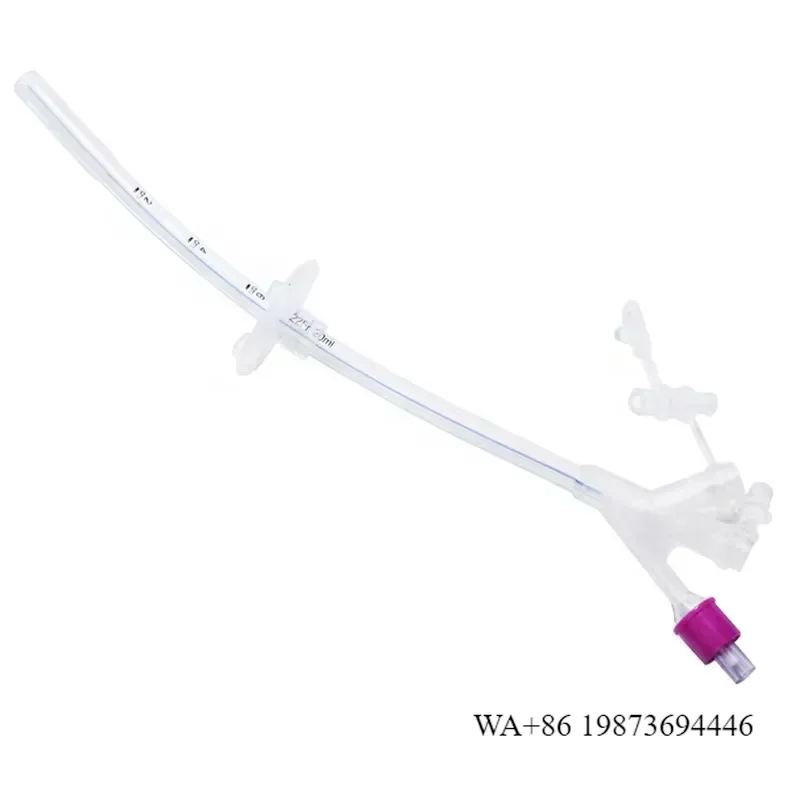 Wmwmnu Disposable Medical PVC Enteral Stomach Gastrostomy Feeding Tube