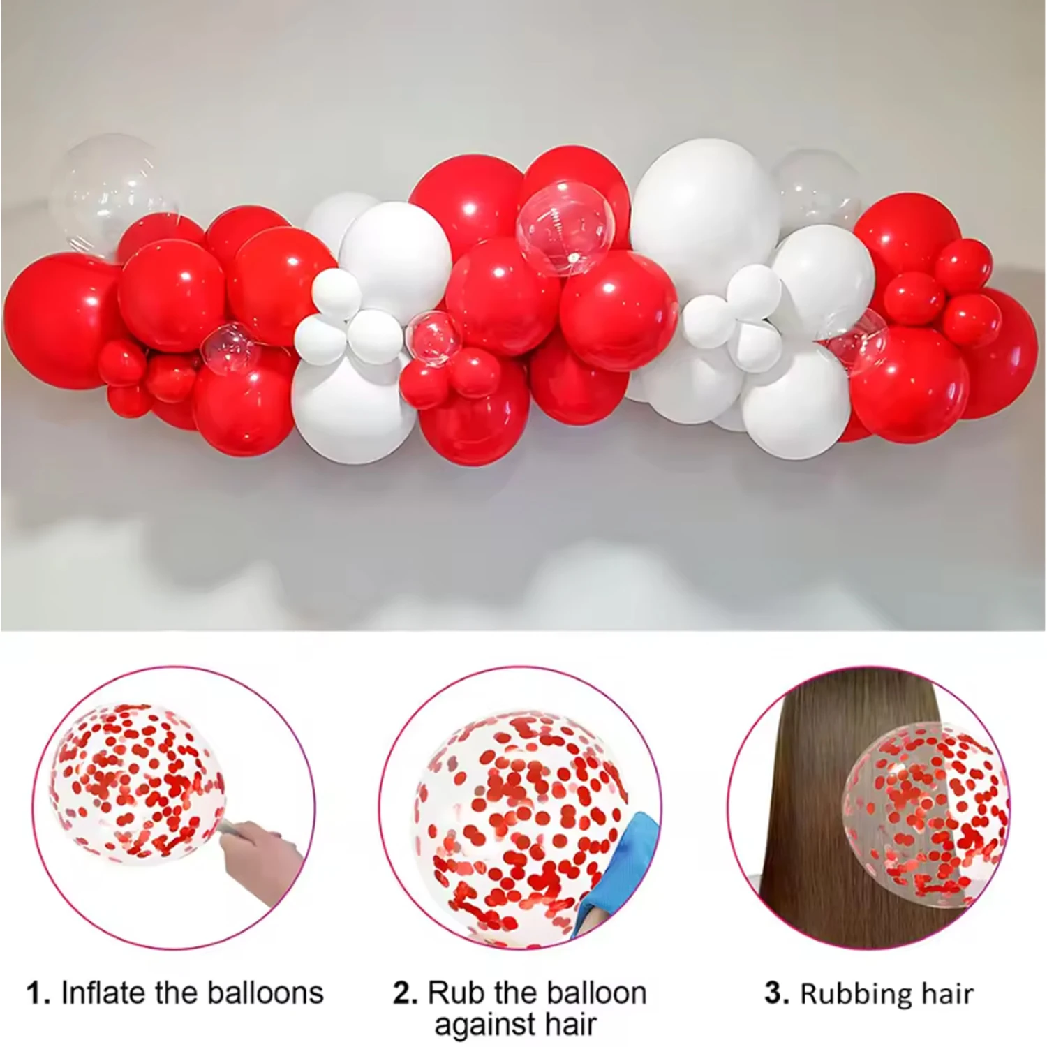Ensemble de ballons rouge et b - Lighting Mcqueen Birthday Decor avis et prix