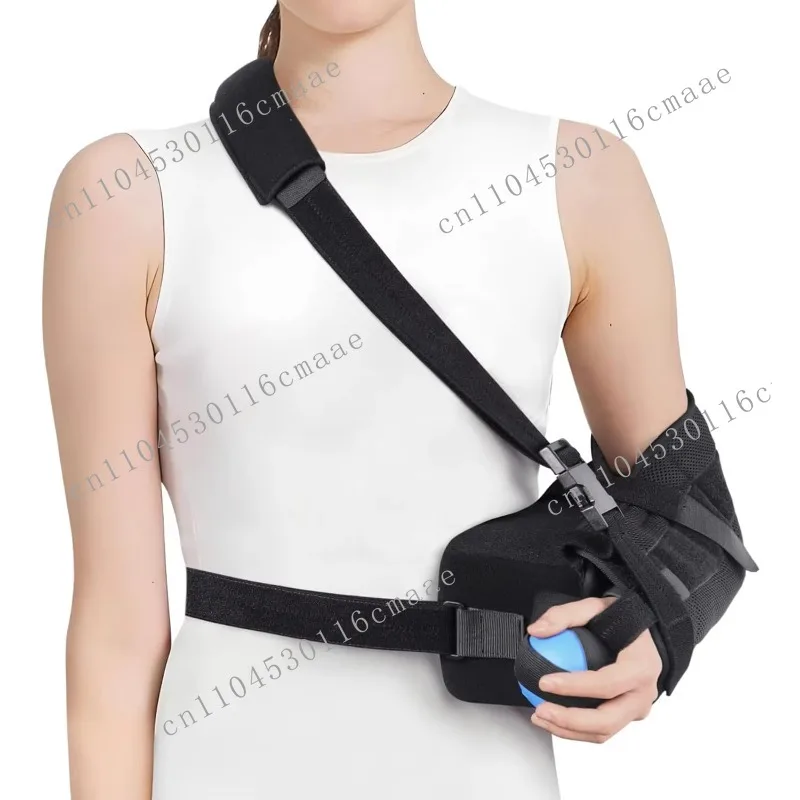 Adjustable Breathable Non-slip Polyester Arm Sling Shoulder Abduction Support Occipital Medical Shoulder Guard
