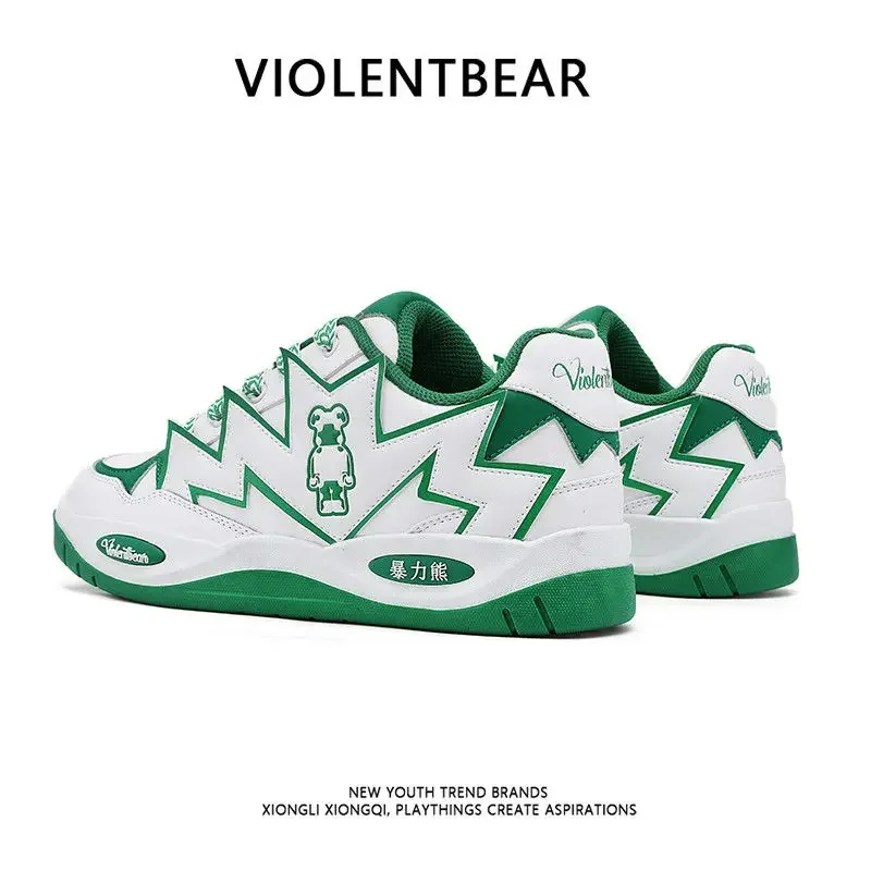 

Violent Bear Men's Sneakers Casual Women's Shoes original Lightweight luxury Shoes for Men Breathable Flats Men's Sneakers 2024