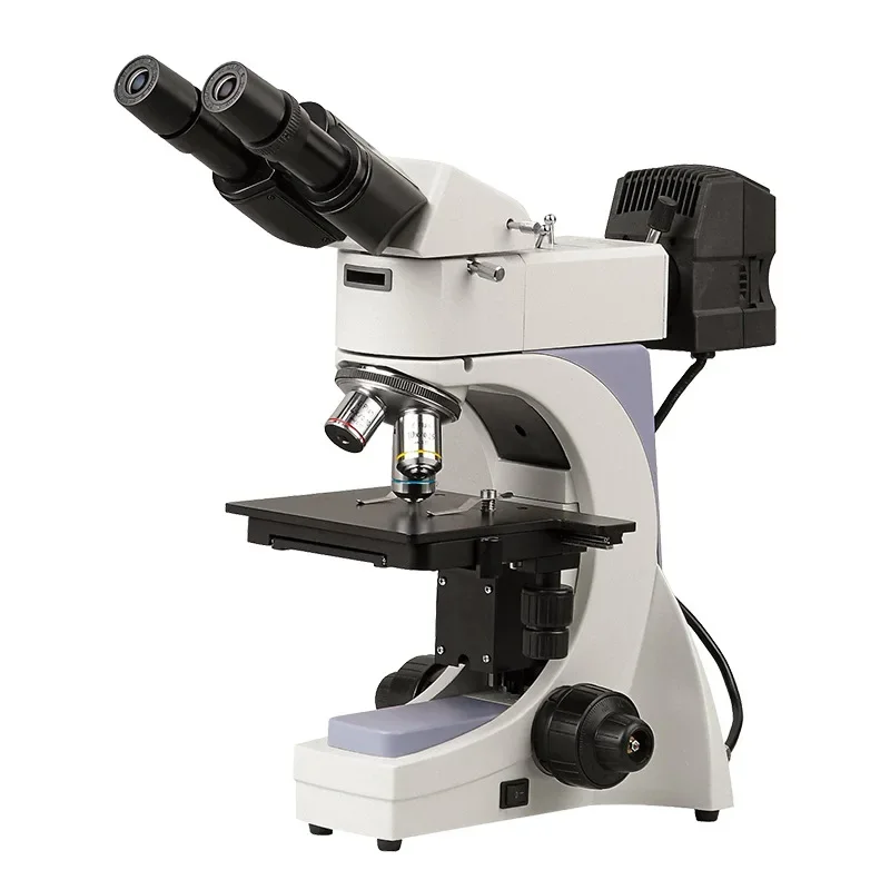 Vertical Metallographic Specimen Microscope, Single Eye, Binocular, Metal Structure, Three Eye Microscope