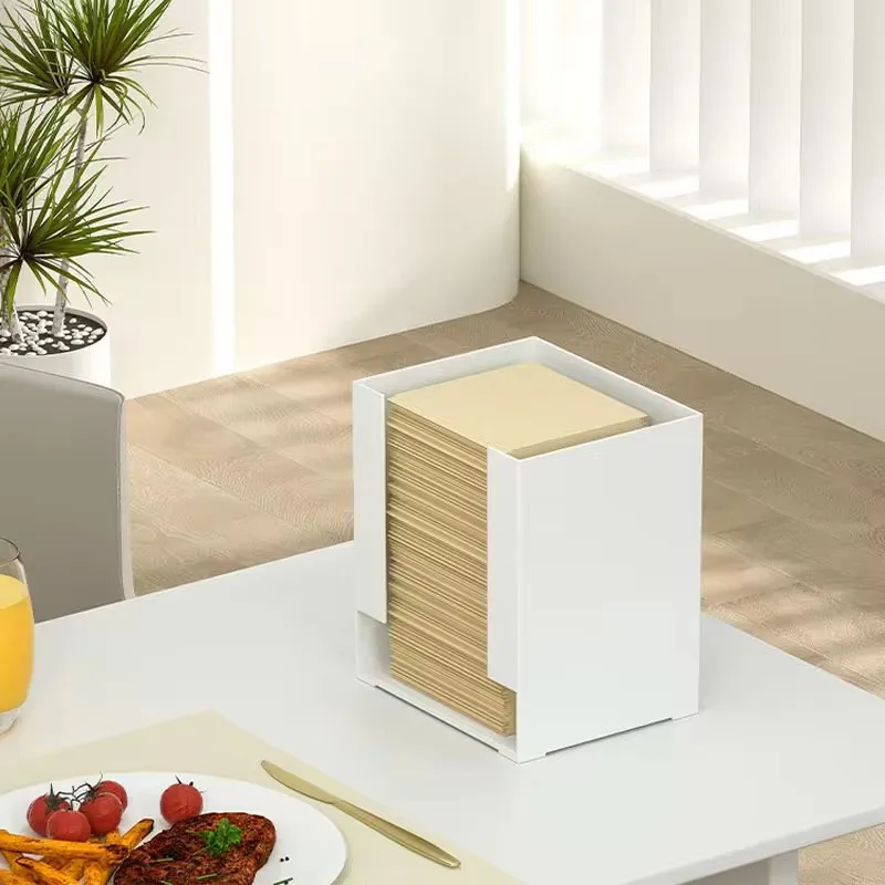 Versatile Kitchen Storage Box for Instant Noodles and Tissues, Compact Table Organizer