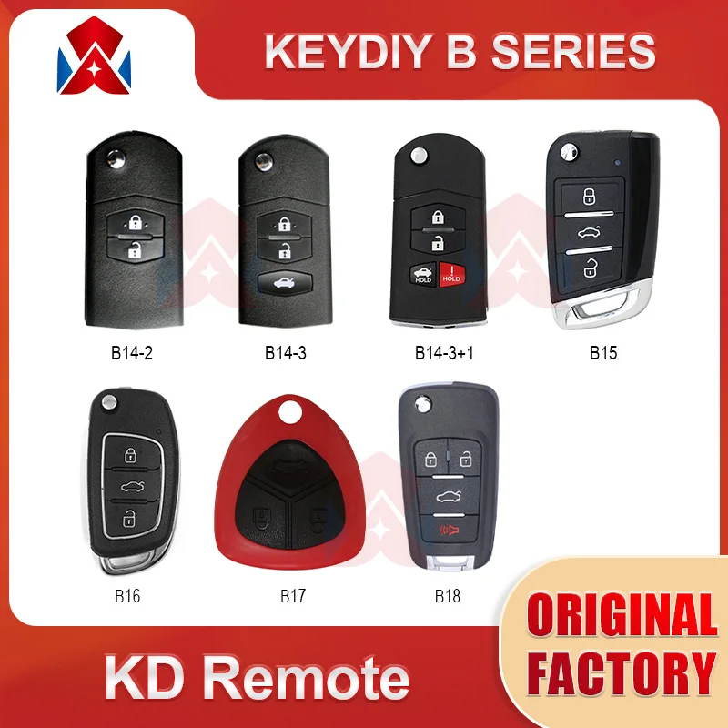 10pcs/lot Original KEYDIY B Series KD remote B14-2 B14-3 B14-3+1 B15 B16 b17 B18 for KD900/URG200/MINI KD/KD-X2