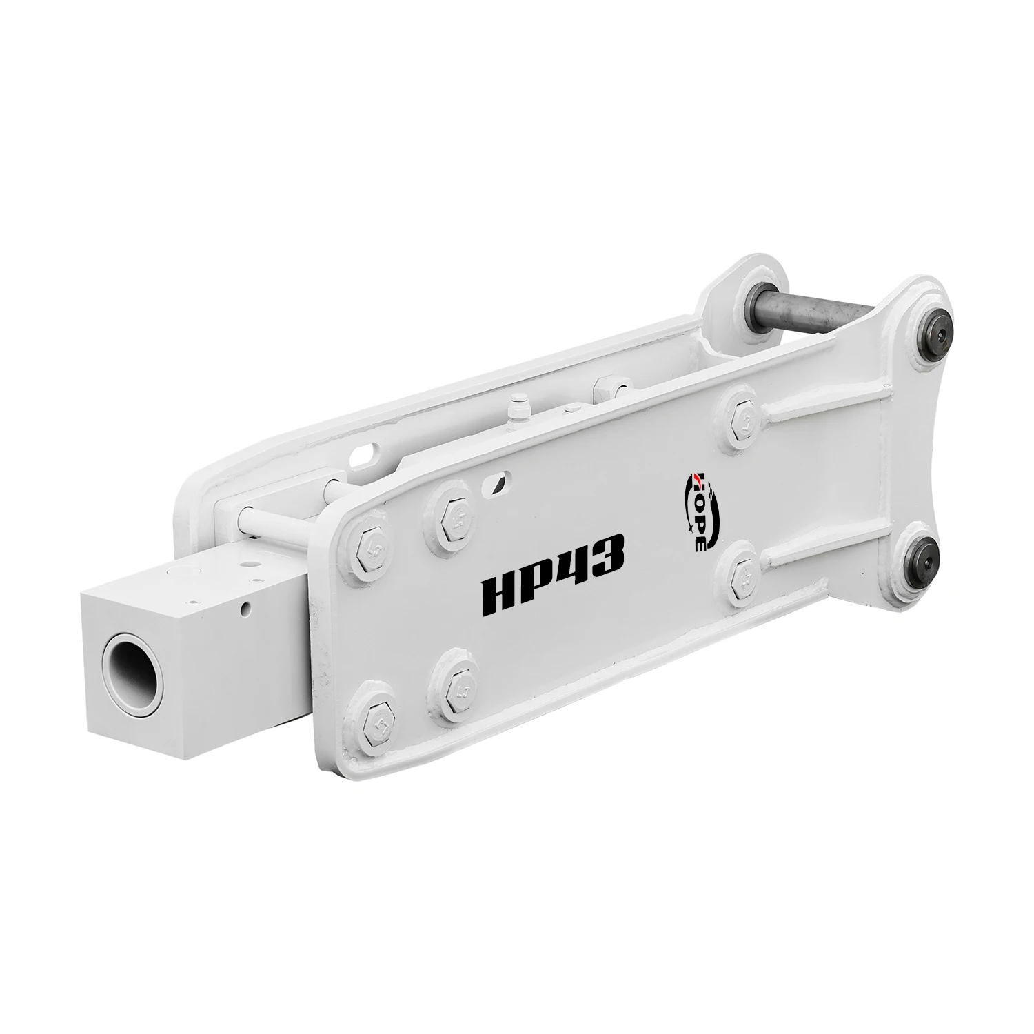 

SB43 Top Right Angle Hydraulic Rock Breaker Attachment, Excavator Accessory For Stone Concrete Demolition Factory Supply Parts
