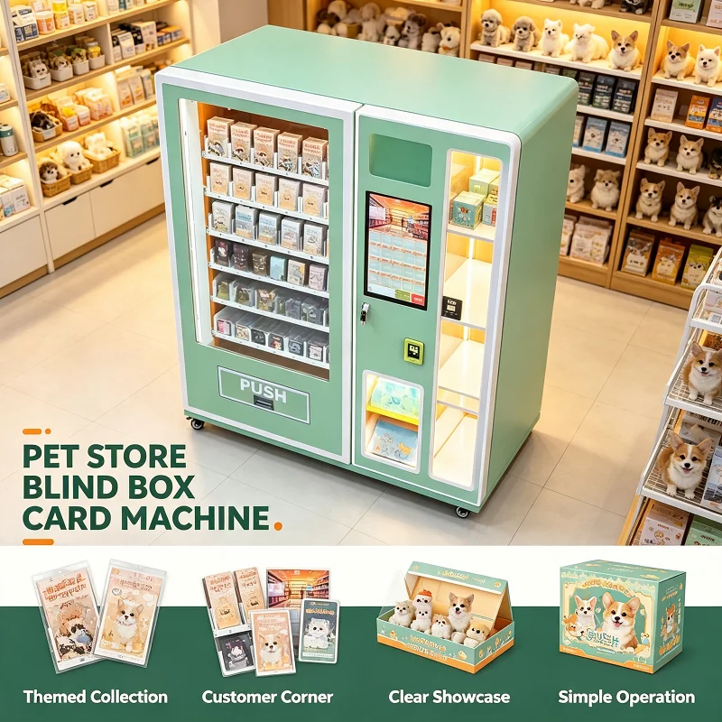 Prize Capsule Toy Machine - آلة بيع بطاقات TCG، كشك خدمة