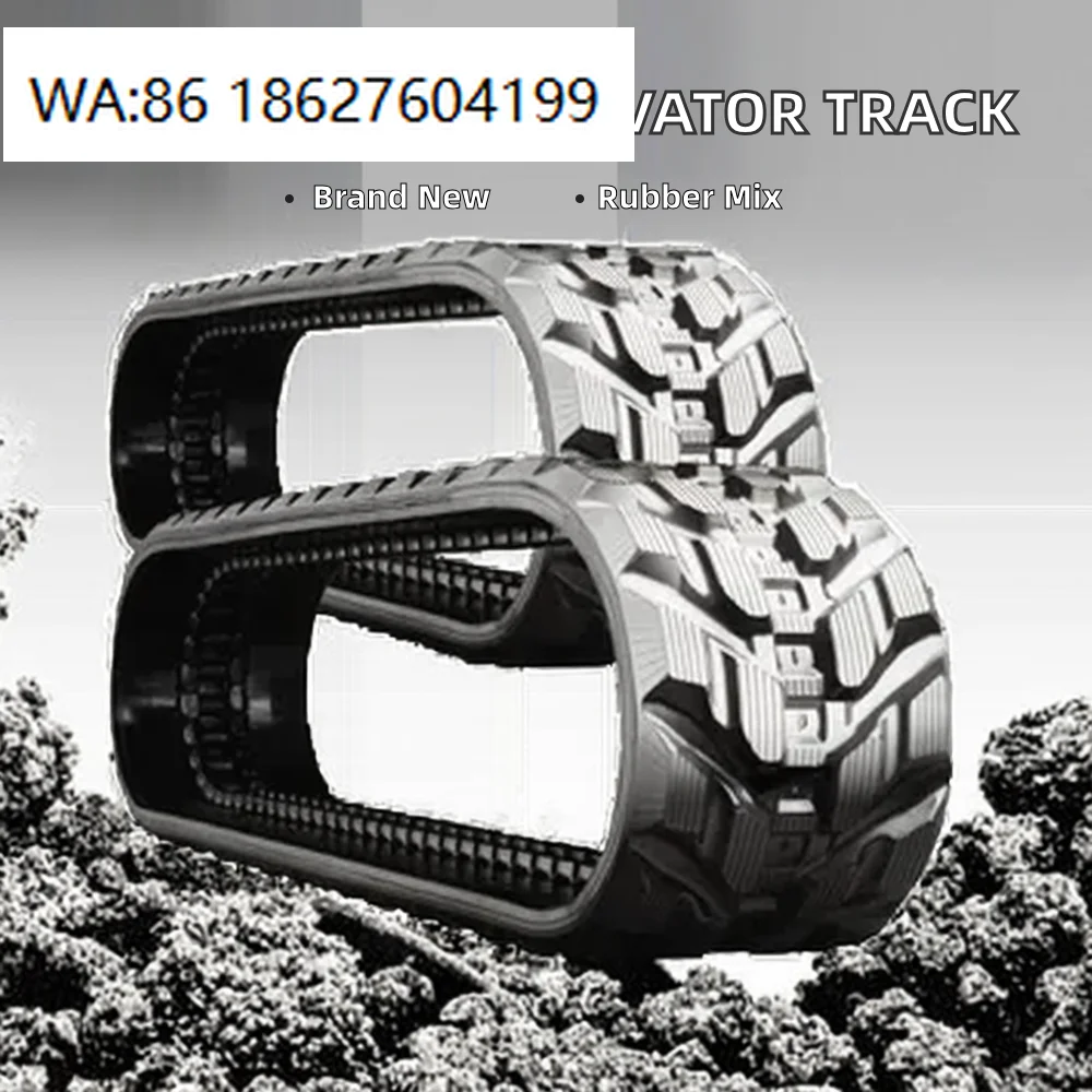 

32010040 Wear Resistant Rubber Track Chassis, Replacement Undercarriage Parts for Heavy Duty Construction Excavator Equipment
