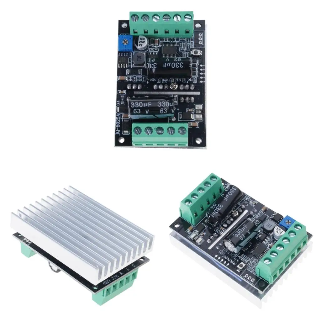 

Motor Driver Board 60V 500W Hall Sensors PLC And PWM Control For 3D Printers